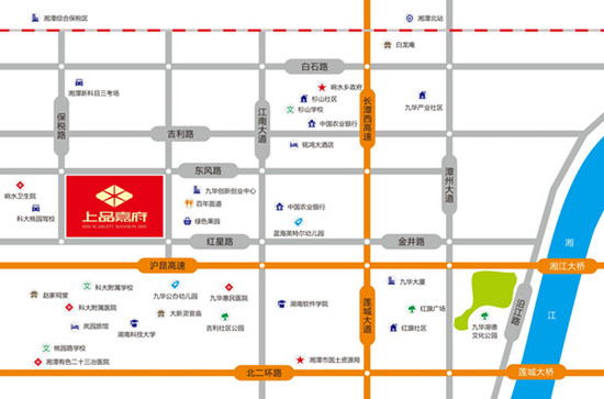 上品嘉府位置圖