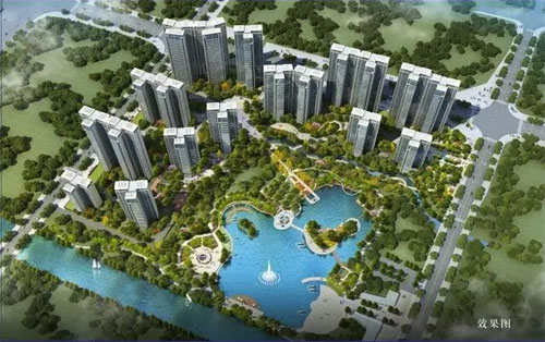 步步高新天地鳥瞰圖