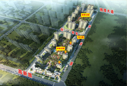 大漢龍雲臺鳥瞰圖