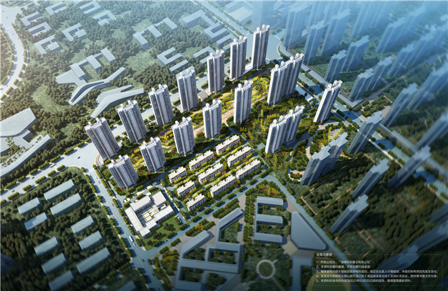湘江保利時代鳥瞰圖