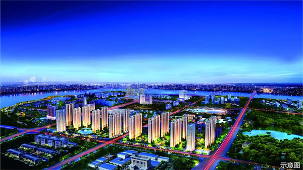 湘潭恒大華府鳥瞰圖